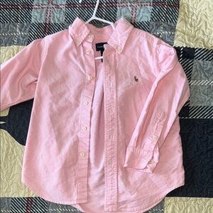 Ralph Lauren Kids Pink Button-Down Shirt